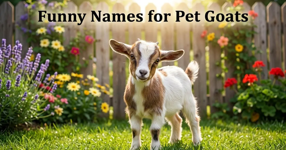 Funny Names for Pet Goats