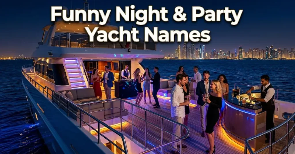 Funny Night & Party Yacht Names
