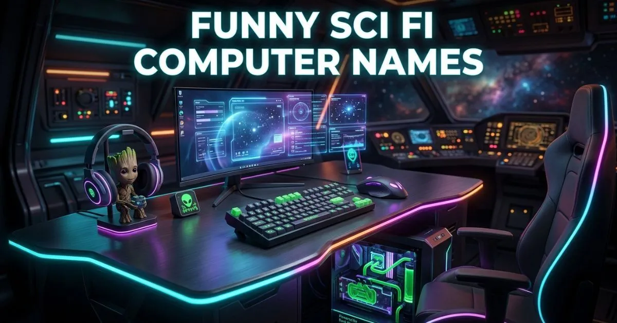 Funny Sci Fi Computer Names