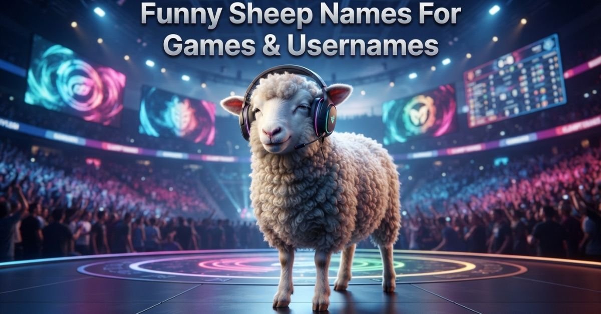 Funny Sheep Names For Games & Usernames
