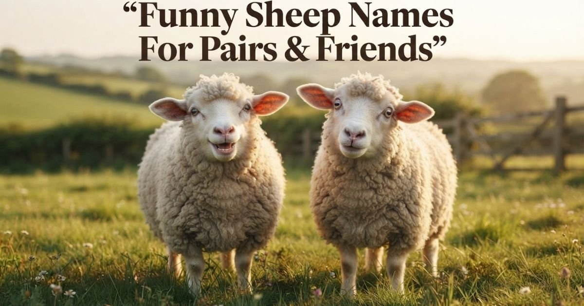 Funny Sheep Names For Pairs & Friends