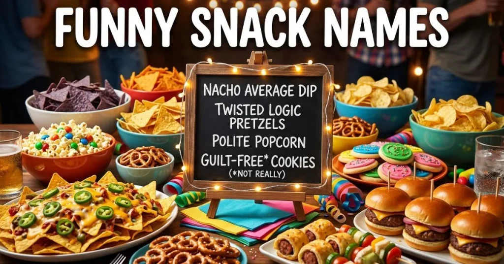 Funny Snack Names