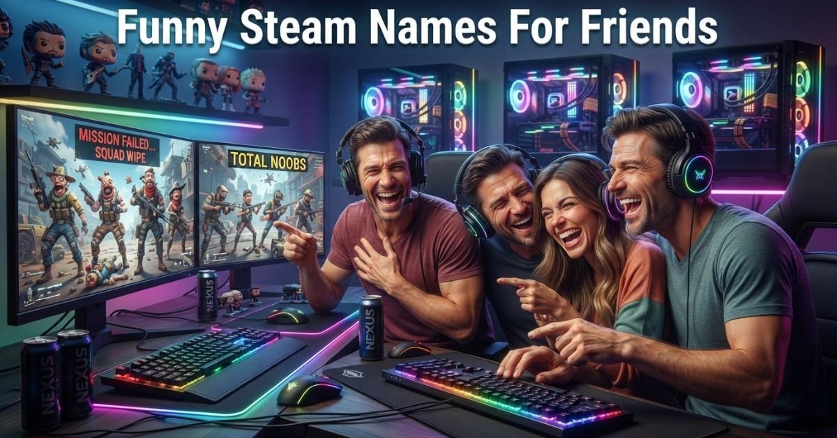 Funny Steam Names For Friends
