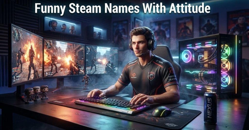 Funny Steam Names With Attitude