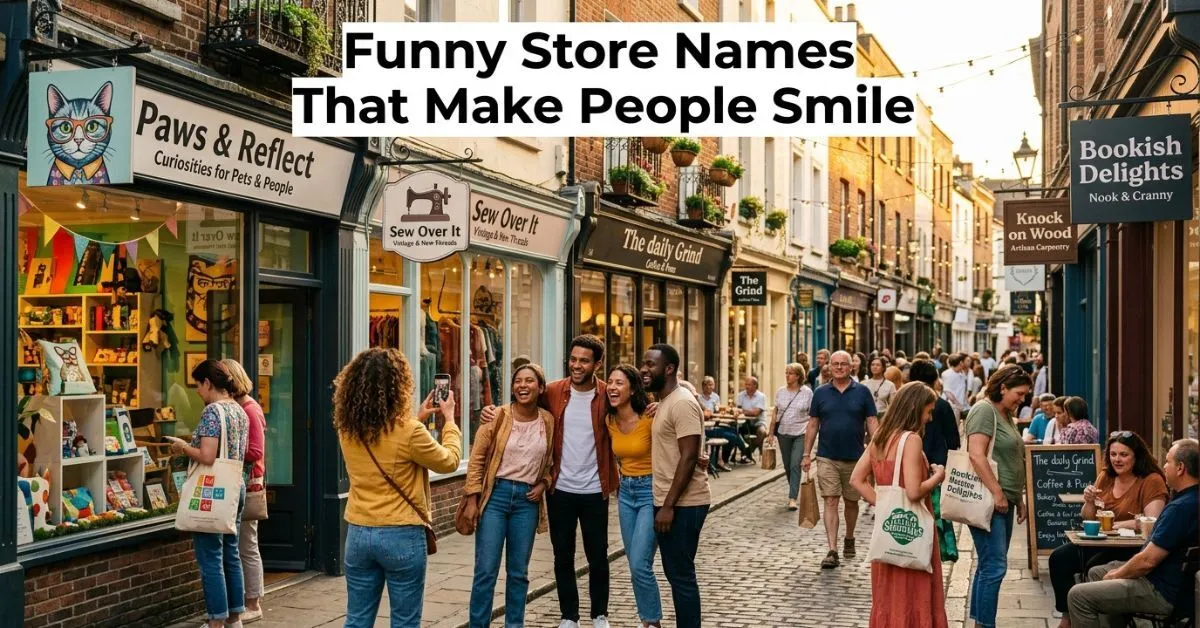  Funny Store Names That Make People Smile