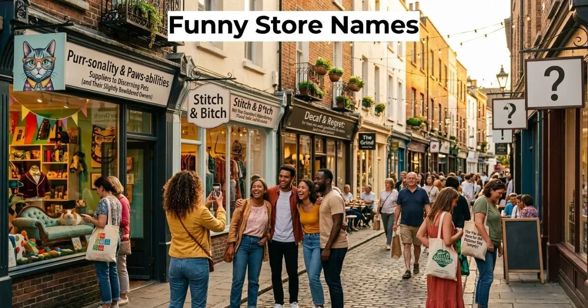 Funny Store Names