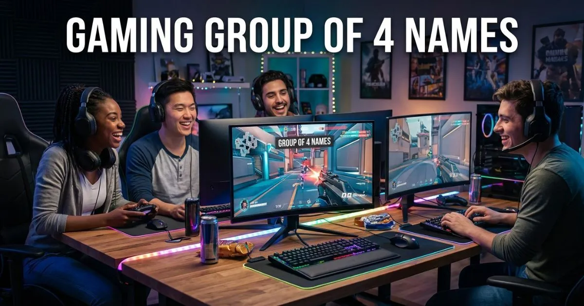 Gaming Group OF 4 Names