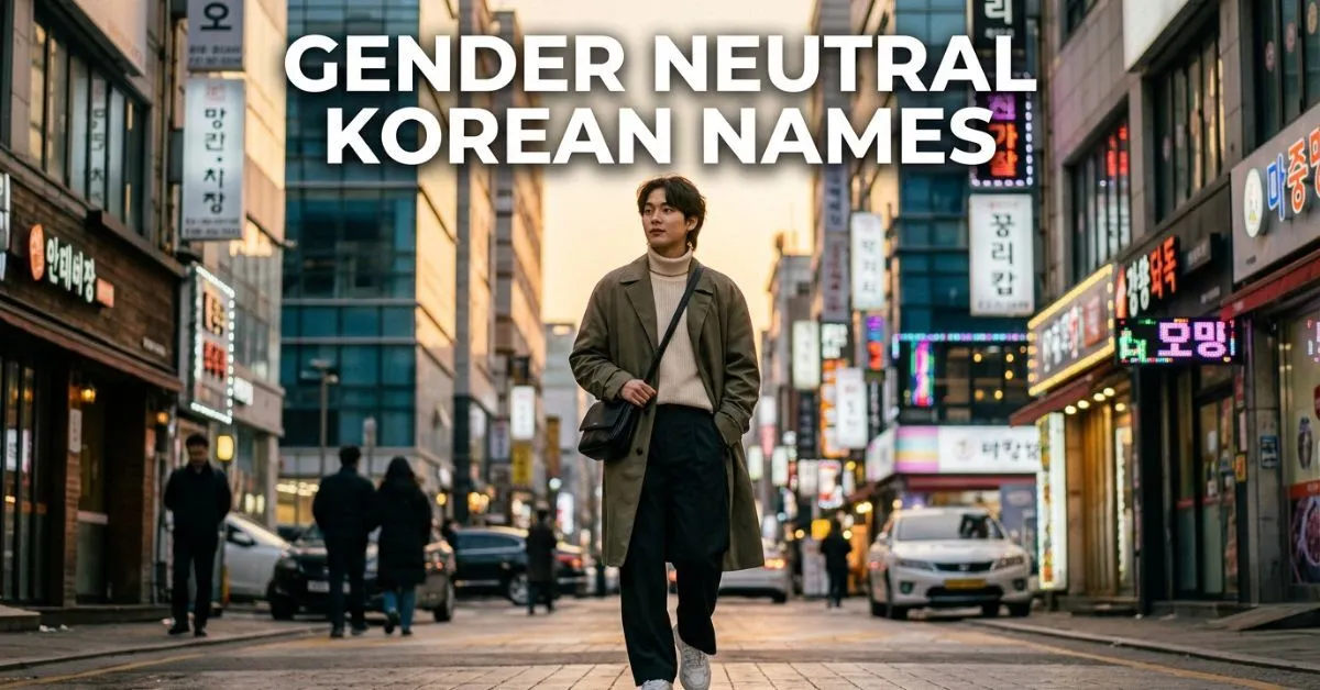 Gender Neutral Korean Names