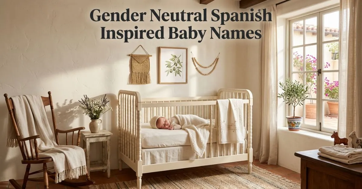 Gender Neutral Spanish Inspired Baby Names