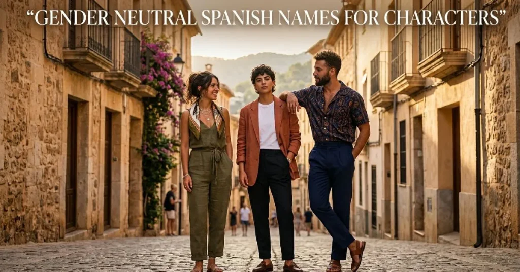 Gender Neutral Spanish Names For Characters