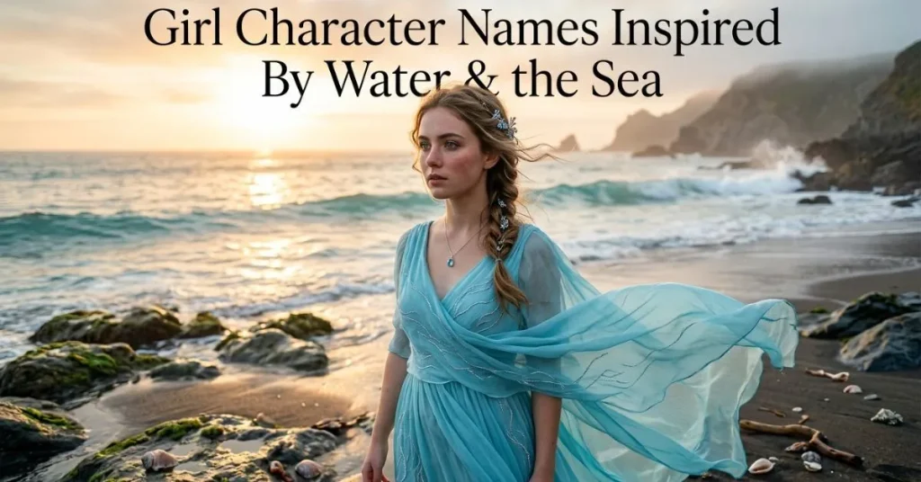 Girl Character Names Inspired By Water & the Sea