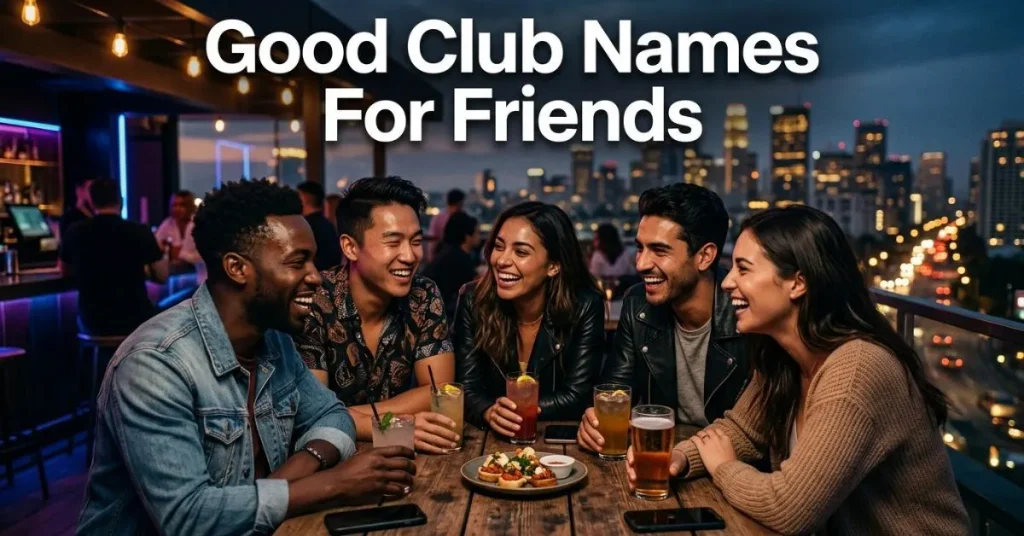 Good Club Names For Friends