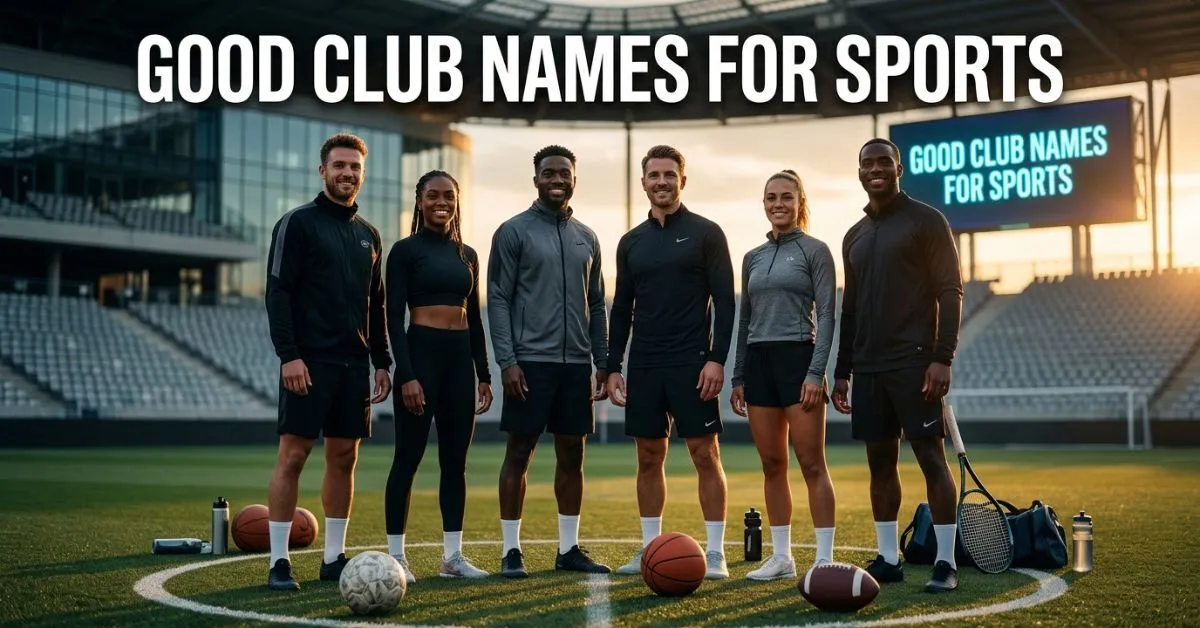  Good Club Names For Sports