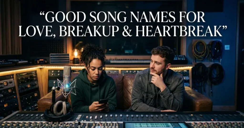 Good Song Names For Love, Breakup & Heartbreak