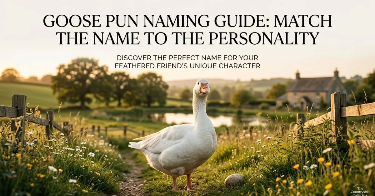 Goose Pun Naming Guide Match The Name To The Personality