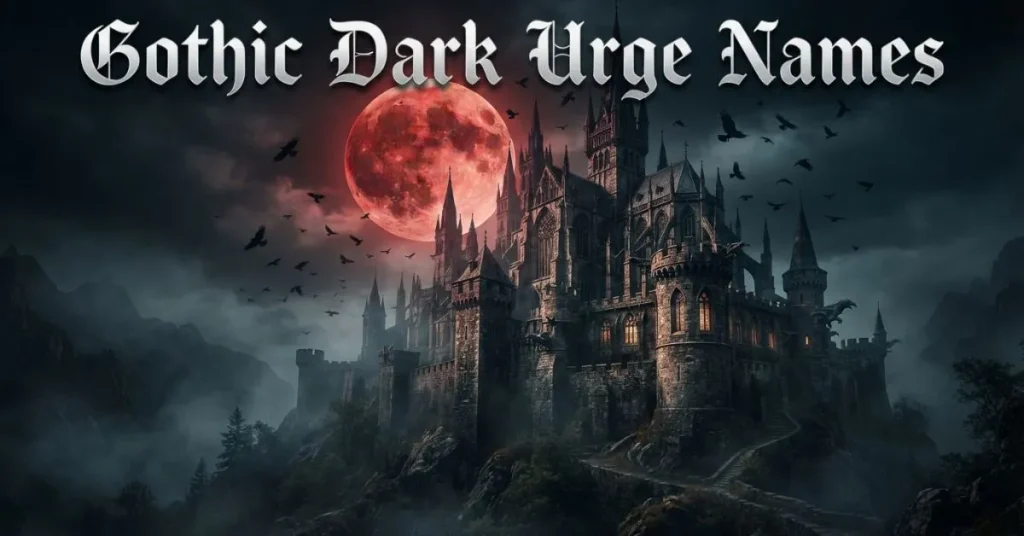 Gothic Dark Urge Names