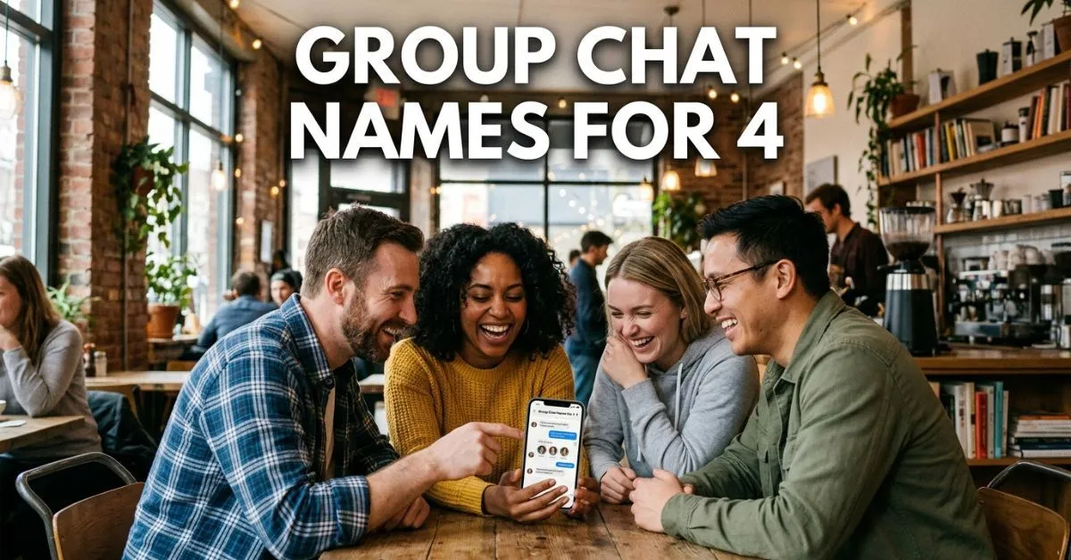 Group Chat Names For 4