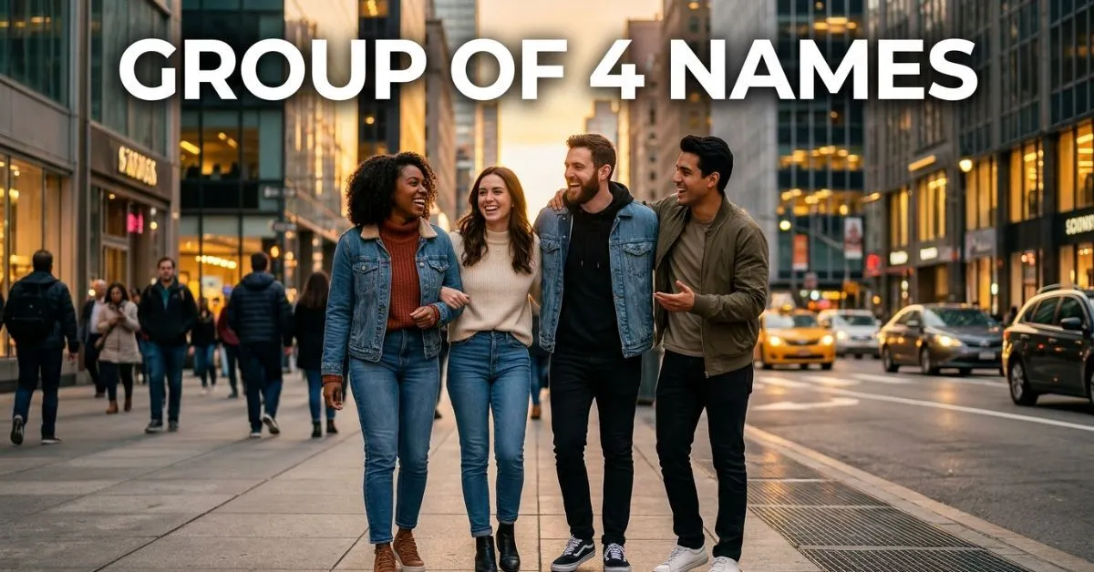 Group OF 4 Names