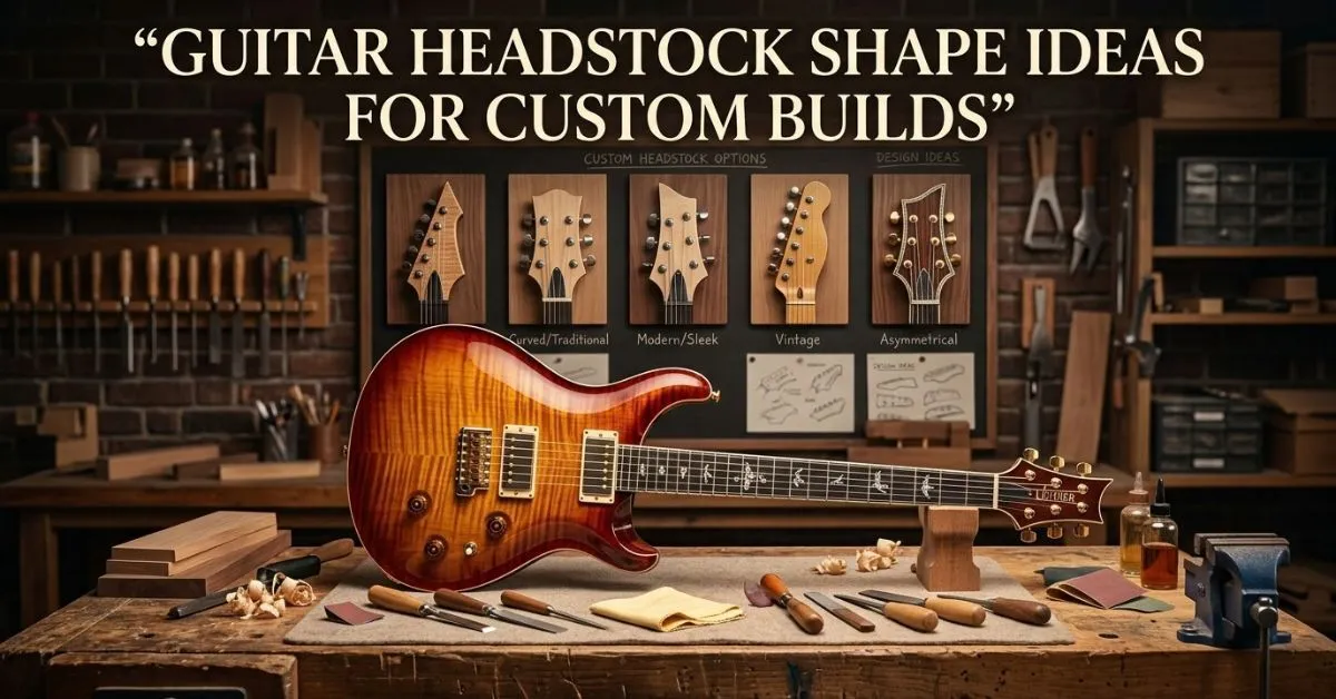 Guitar Headstock Shape Ideas For Custom Builds