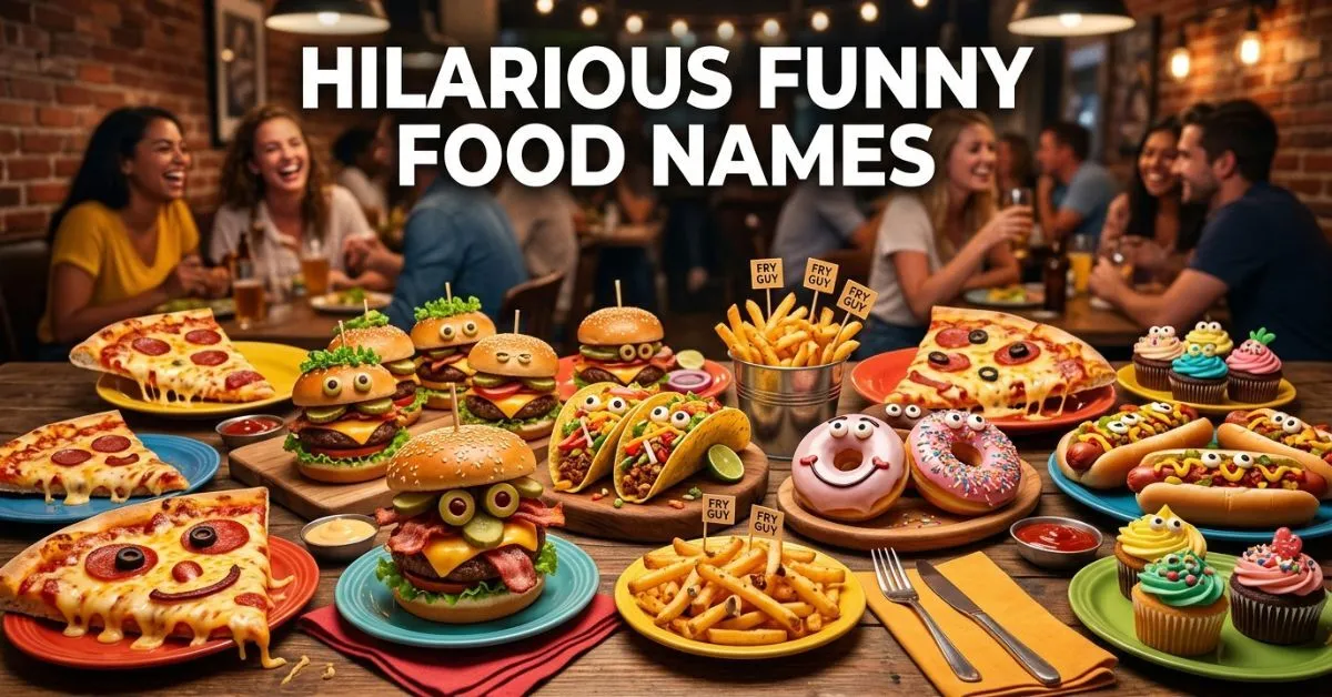 Hilarious Funny Food Names