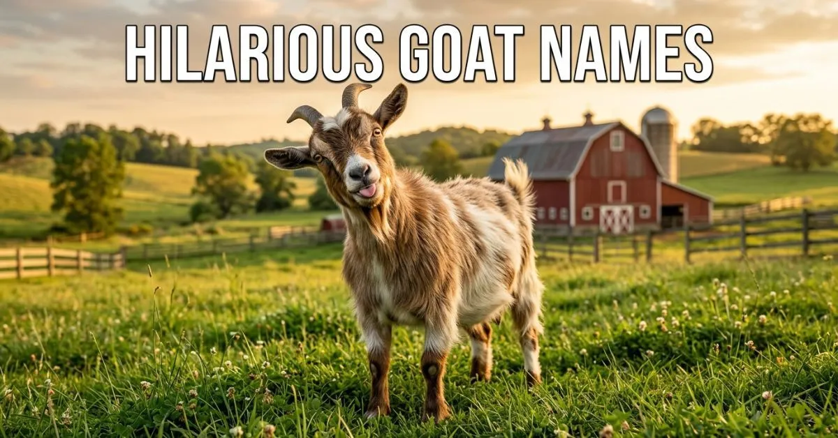 Hilarious Goat Names