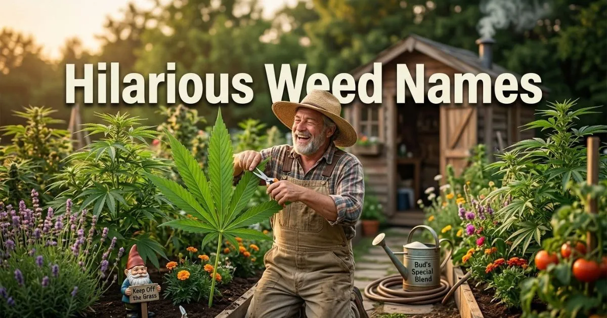 Hilarious Weed Names