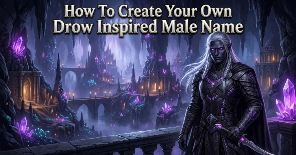  How To Create Your Own Drow Inspired Male Name
