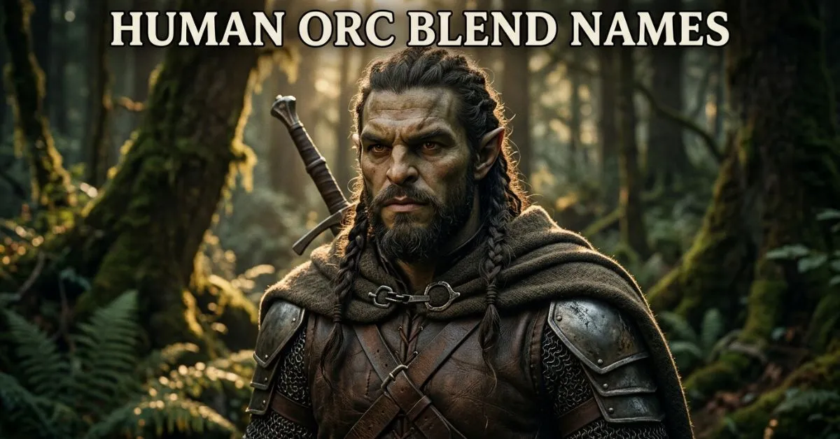 Human Orc Blend Names