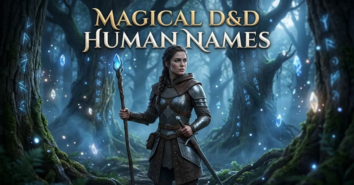 Magical D&D Human Names