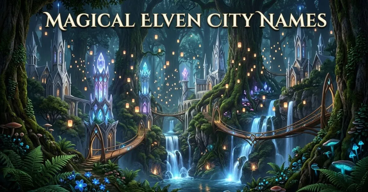 Magical Elven City Names