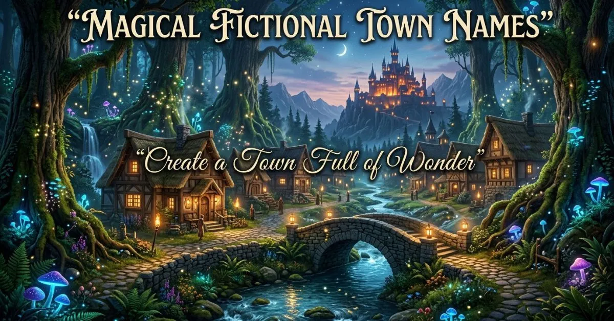 Magical Fictional Town Names