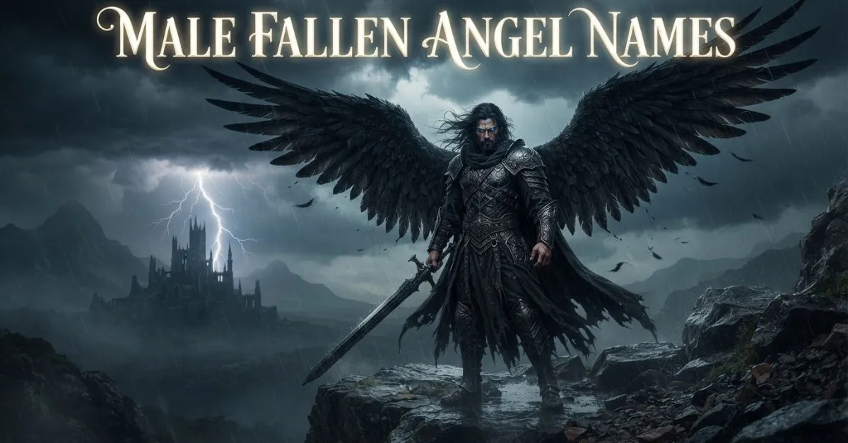 Male Fallen Angel Names