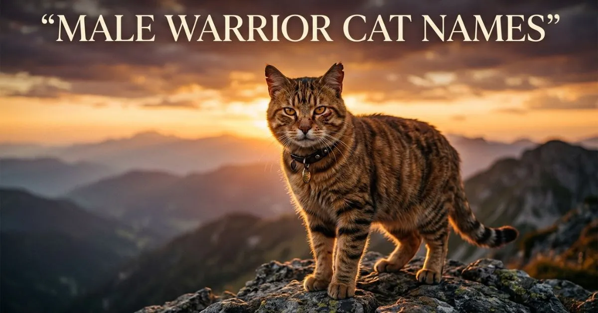 Male Warrior Cat Names
