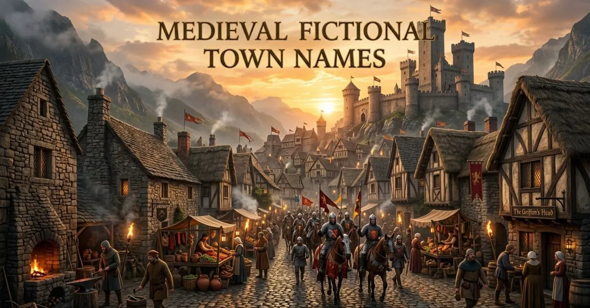 Medieval Fictional Town Names