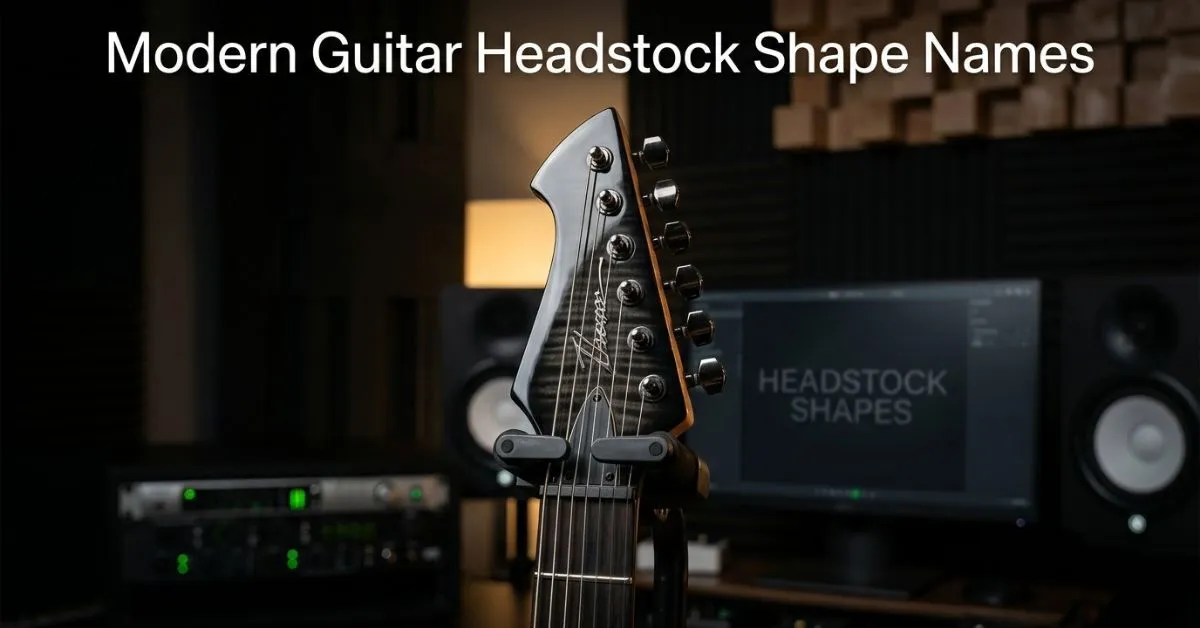 Modern Guitar Headstock Shape Names