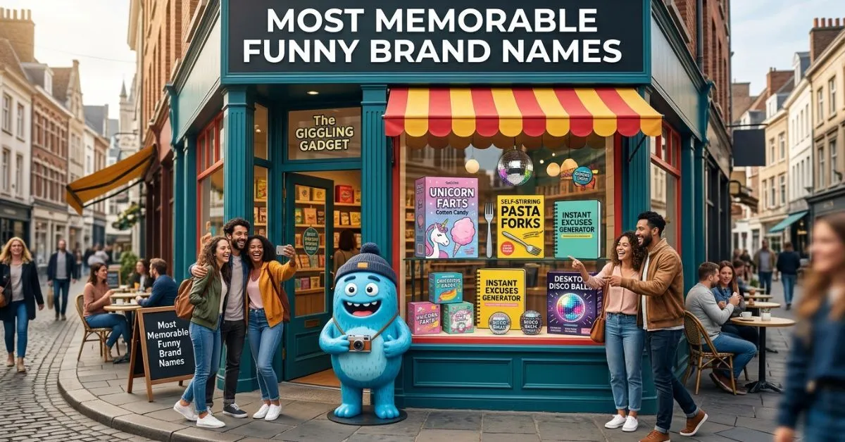 Most Memorable Funny Brand Names