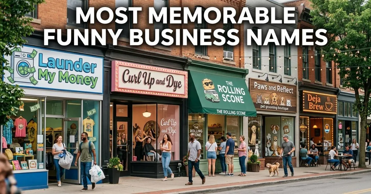 Most Memorable Funny Business Names