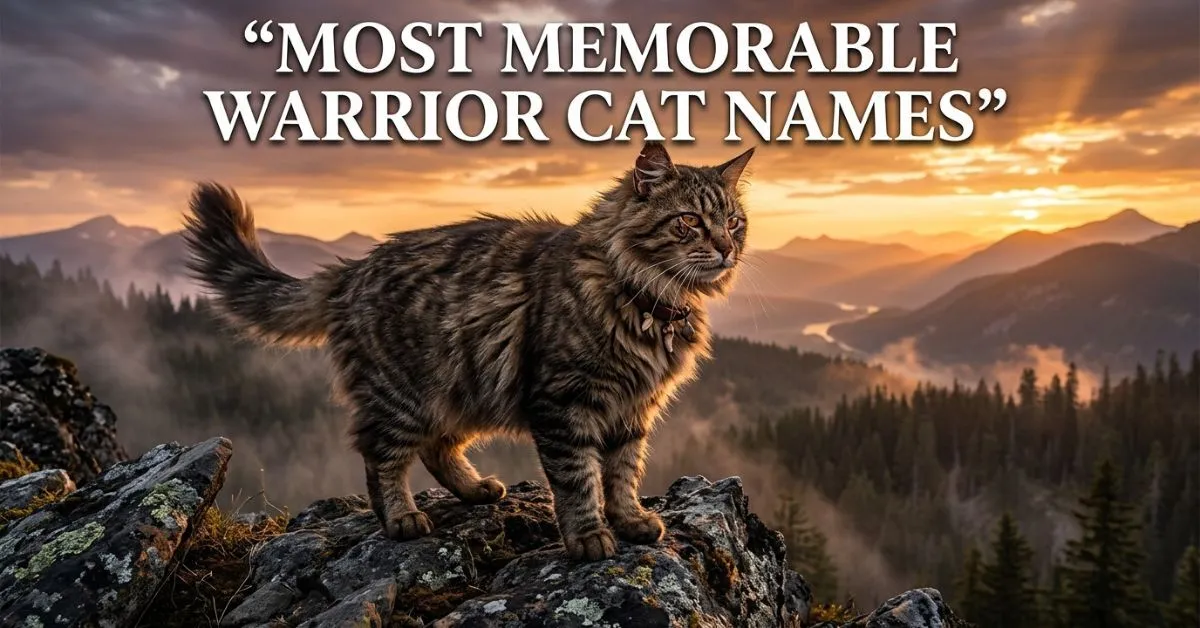 Most Memorable Warrior Cat Names