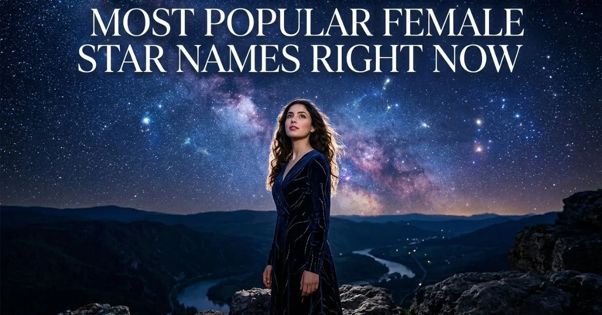 Most Popular Female Star Names Right Now