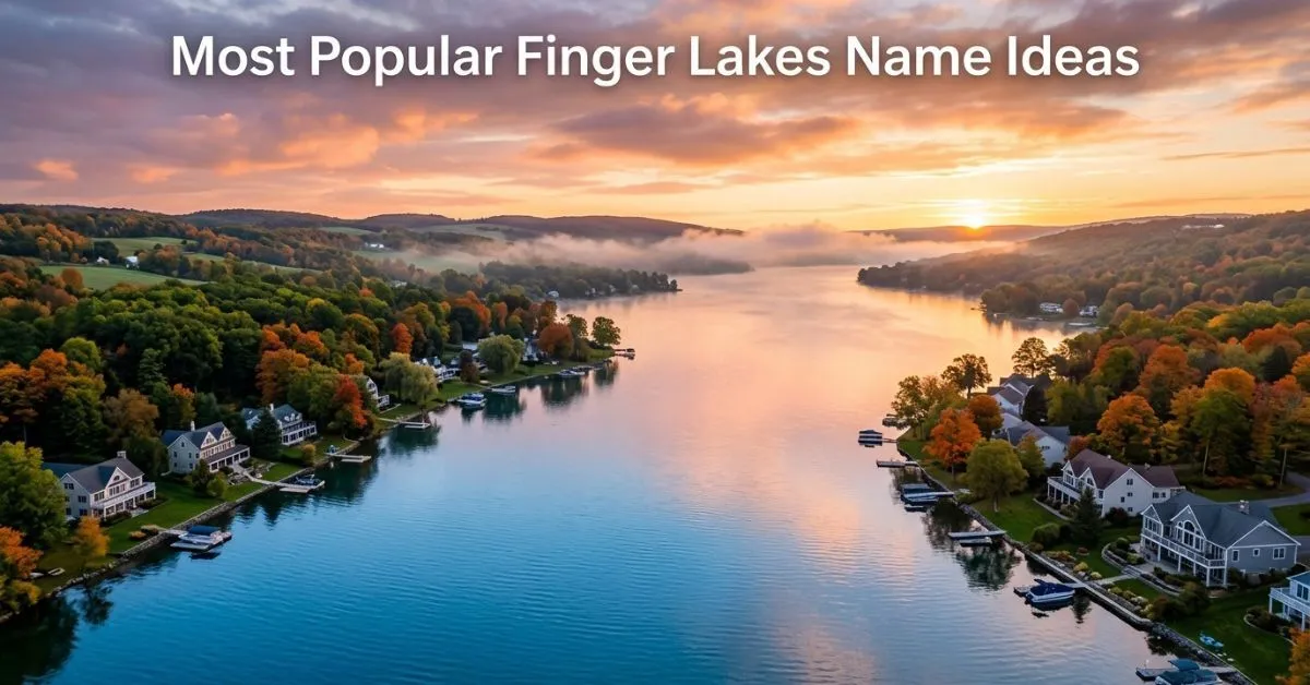 Most Popular Finger Lakes Name Ideas