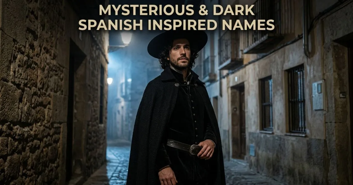 Mysterious & Dark Spanish Inspired Names