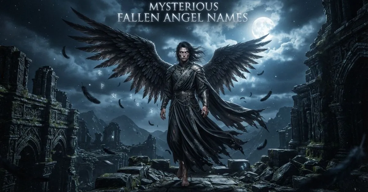 Mysterious Fallen Angel Names