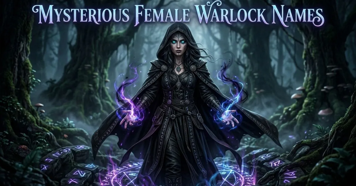 Mysterious Female Warlock Names