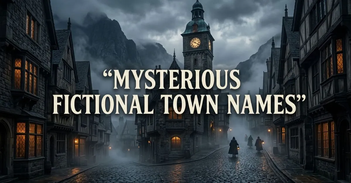 Mysterious Fictional Town Names