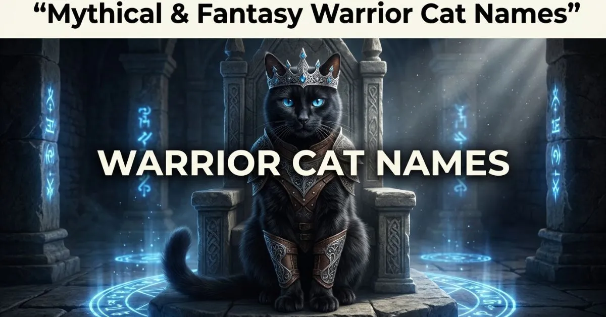 Mythical & Fantasy Warrior Cat Names