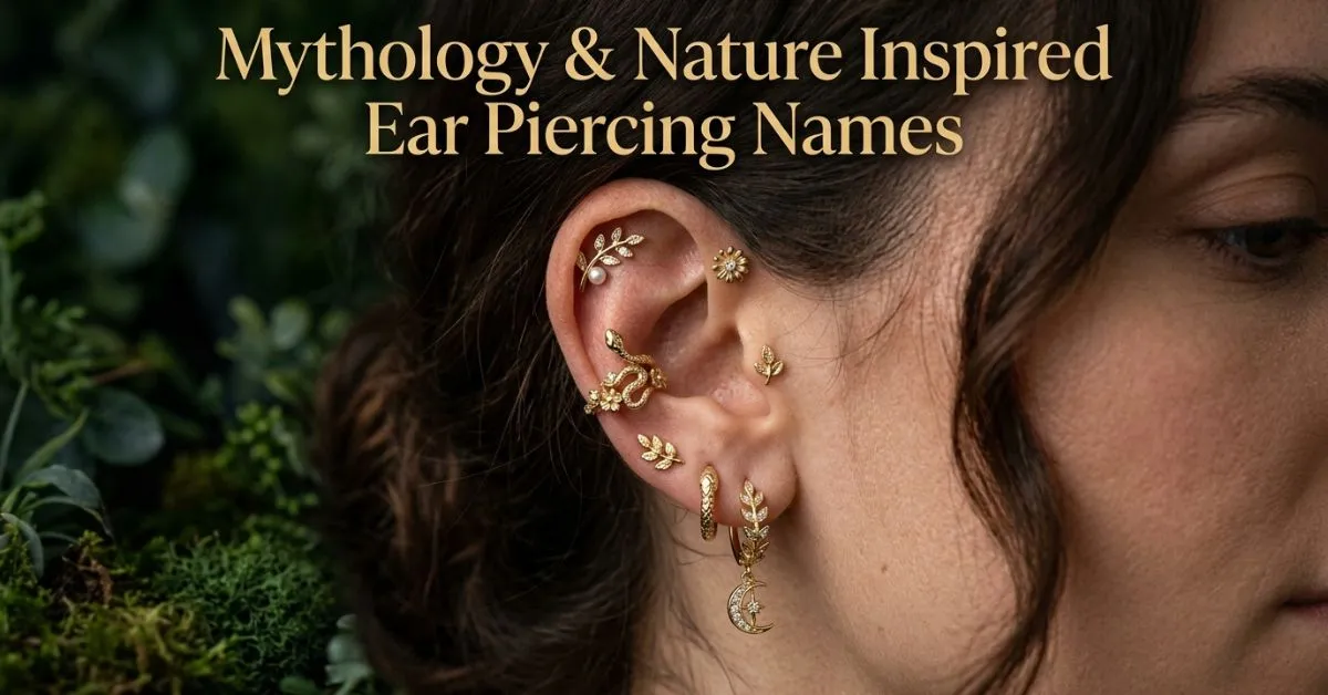Mythology & Nature Inspired Ear Piercing Names