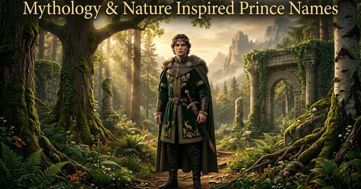 Mythology & Nature Inspired Prince Names