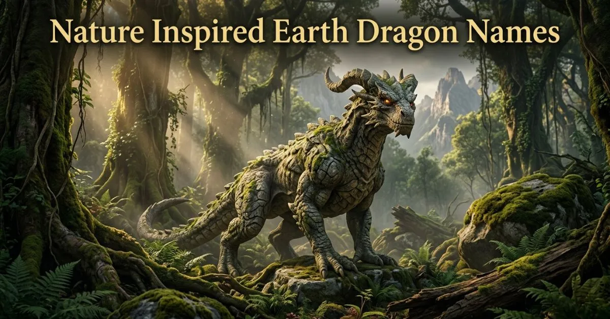 Nature Inspired Earth Dragon Names