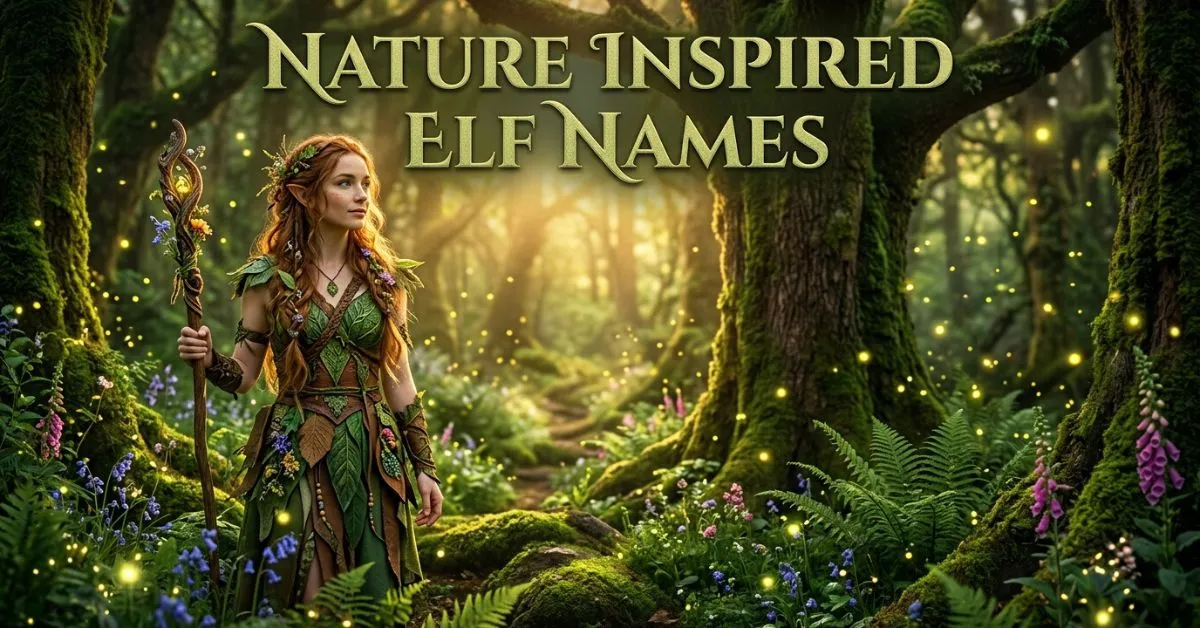 Nature Inspired Elf Names