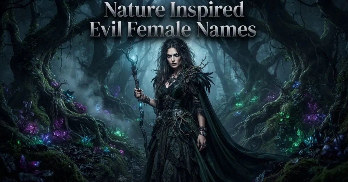 Fidget Toy Names
Nature Inspired Evil Female Names